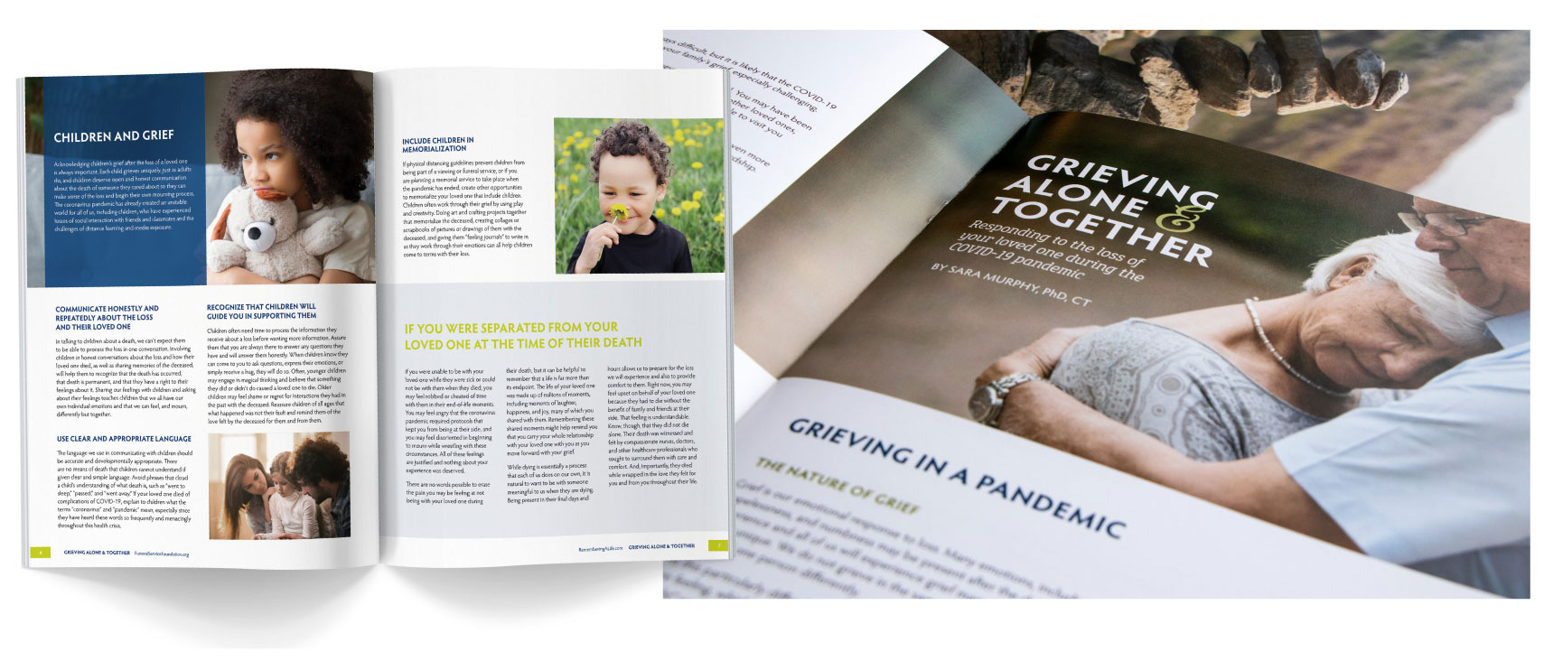 Inside the Grieving and Alone Together Booklet Inside the Grieving and Alone Together Booklet