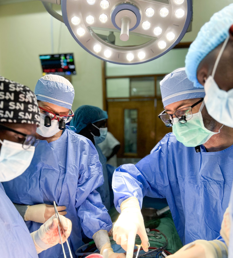 Doctors Performing Surgery