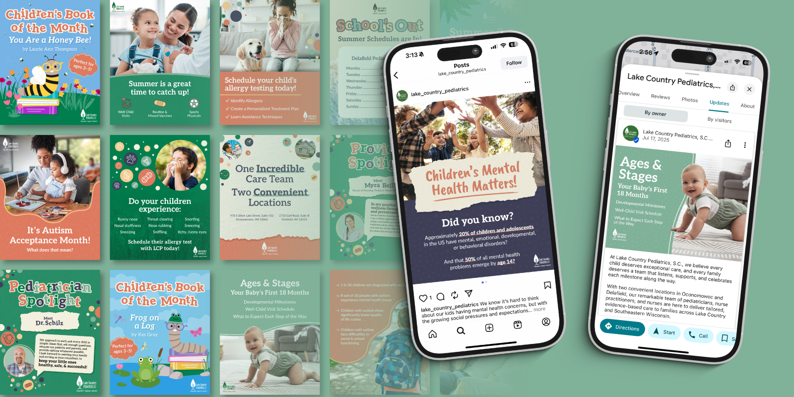 Social Media Posts for LCP Campaign