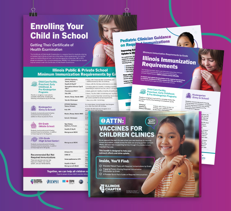 Print Marketing for Illinois AAP by Ocreative