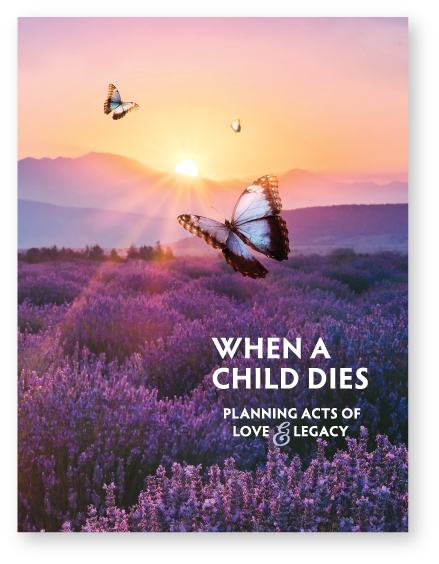 When a Child Dies Cover When a Child Dies Cover