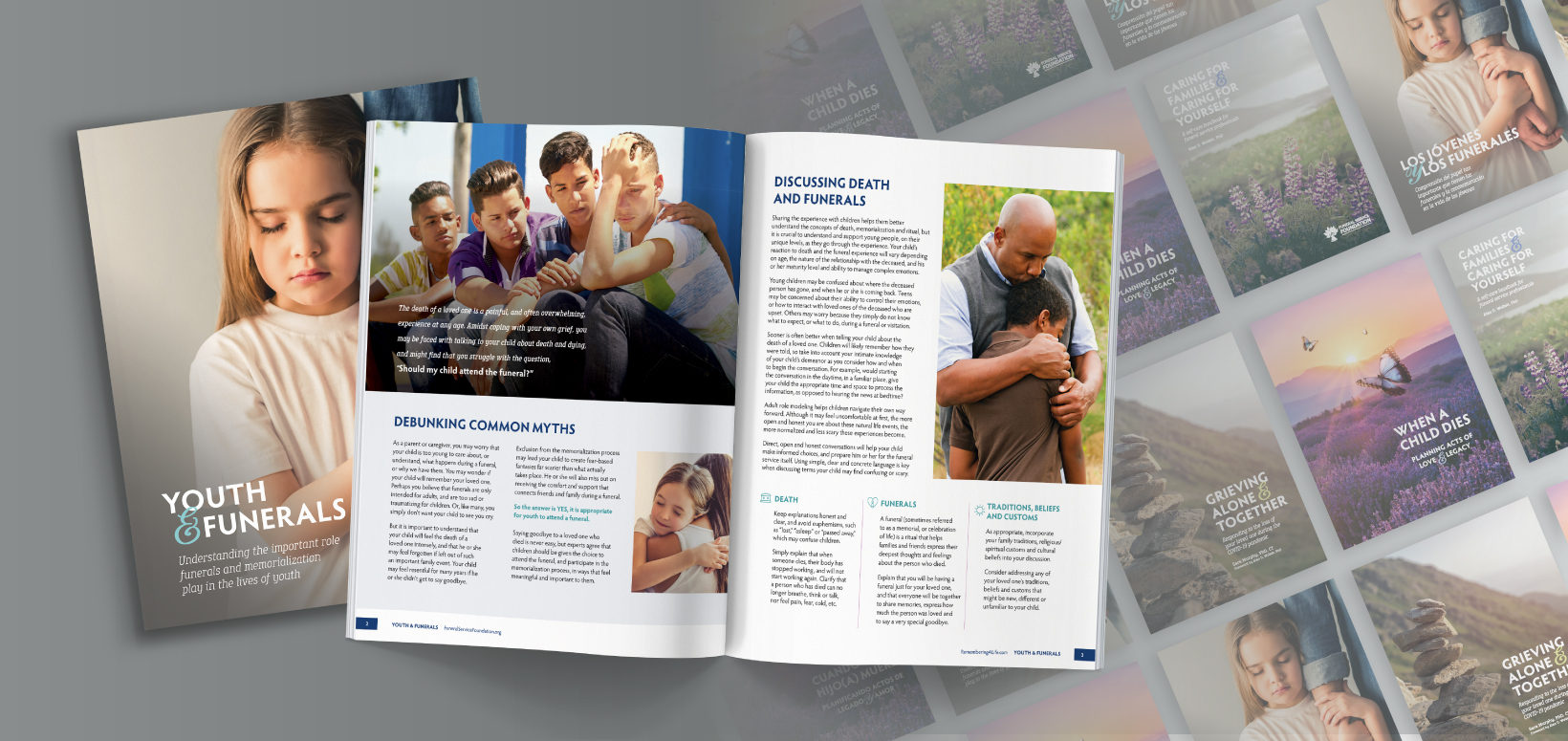 Youth and Funeral Print Brochure Youth and Funeral Print Brochure