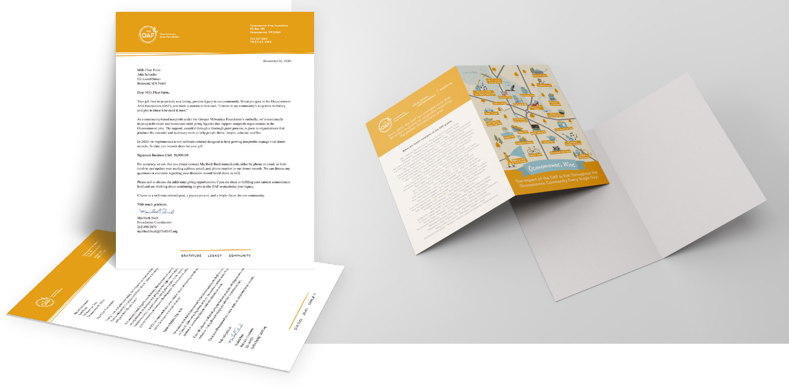 Letterhead and Cards Designed by Ocreative