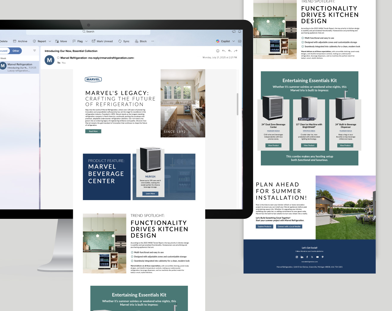 Newsletter Covers Designed by Ocreative For Marvel Newsletter Covers Designed by Ocreative For Marvel