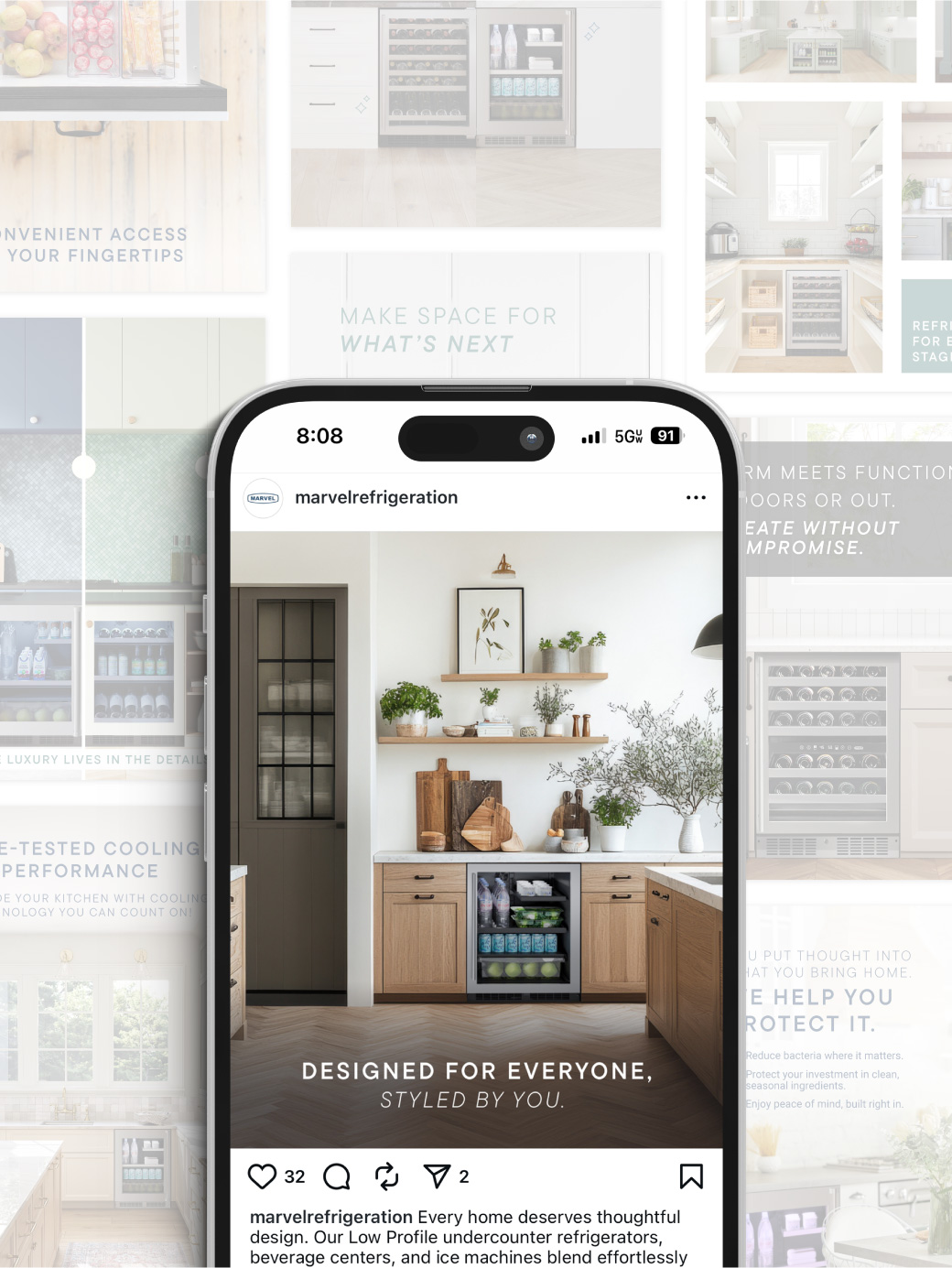 Marvel Refrigeration Social Media Campaign