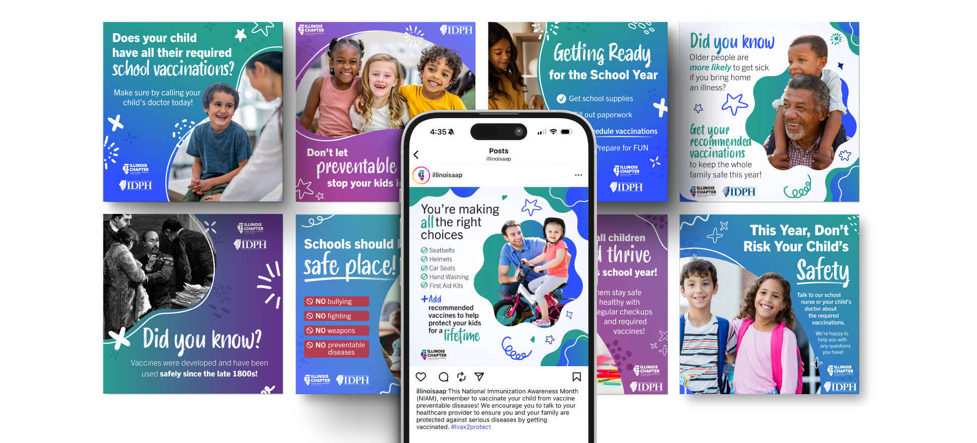 Social Media Featured Images For ICAAP Posts