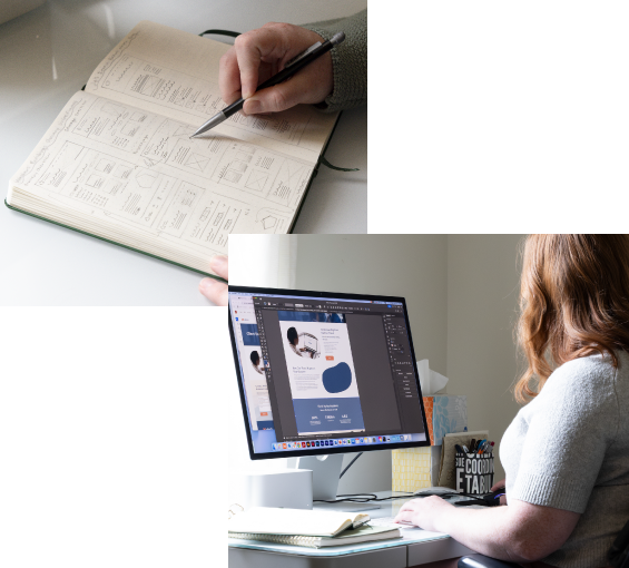 Ocreative Designers Working on Website Design