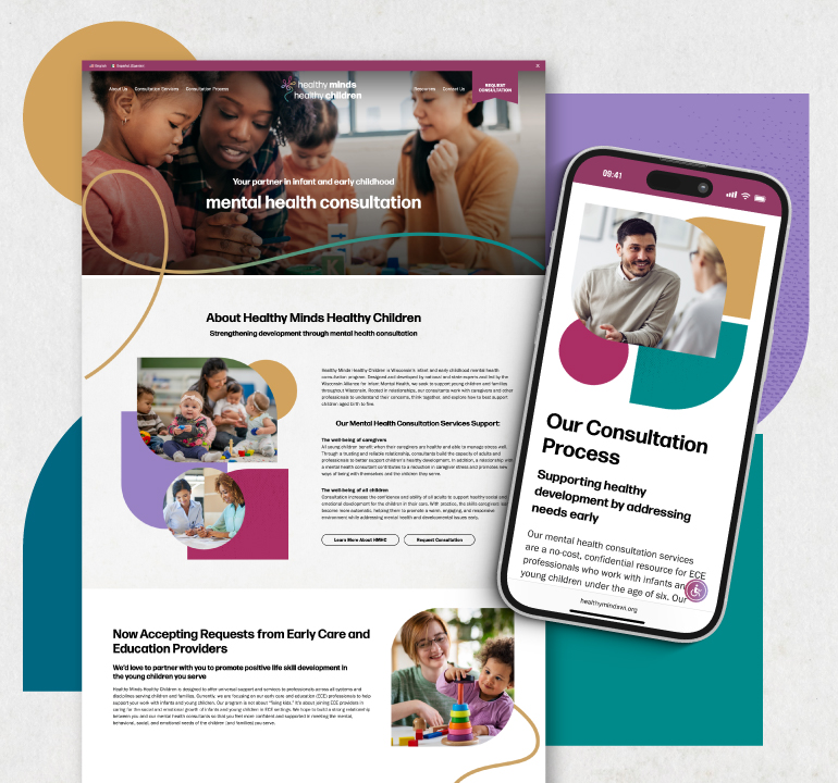 Healthy Minds Healthy Children Website Project