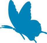 Butterfly Icon Right Butterfly Icon Right