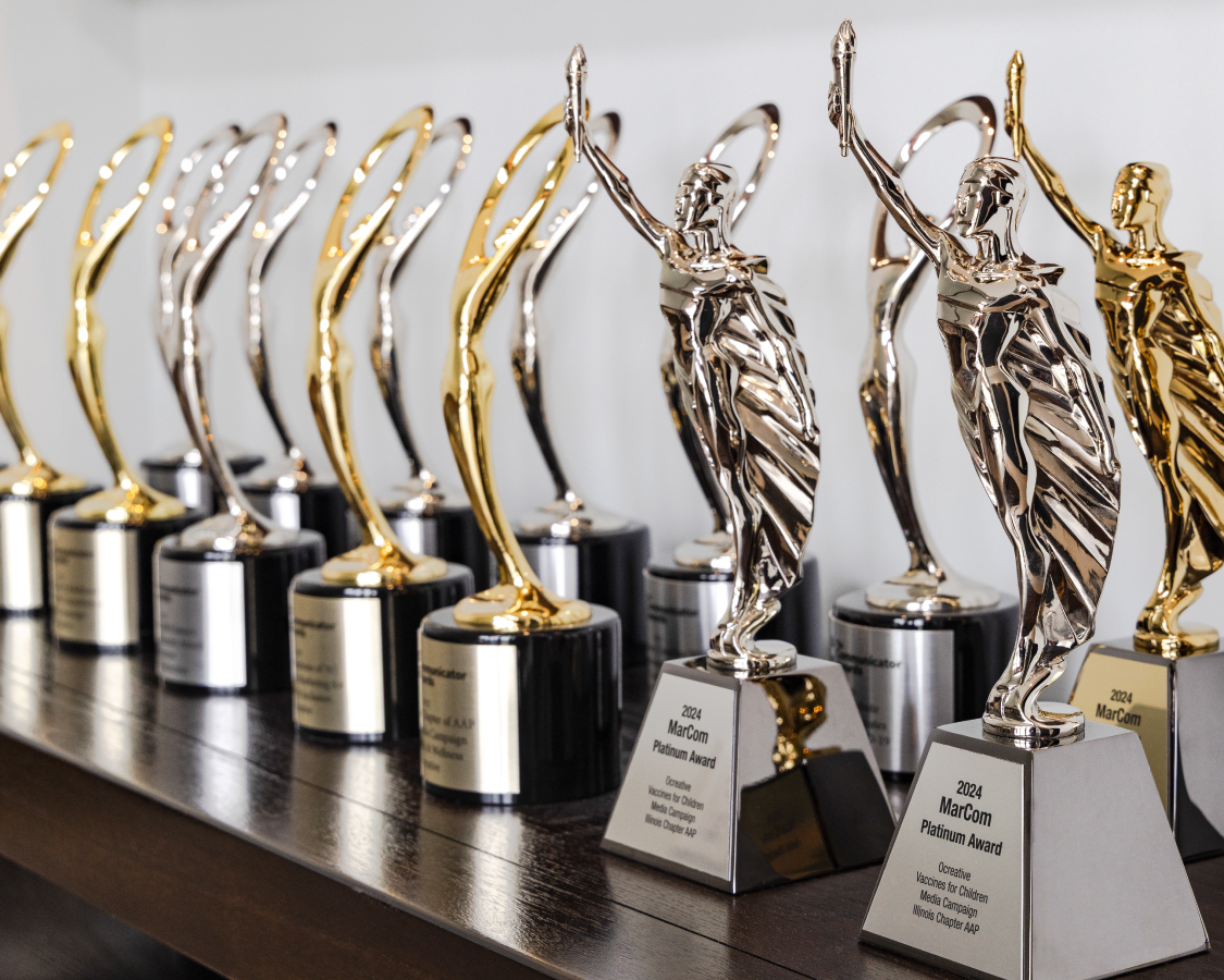 A Few of the Awards Won by Ocreative