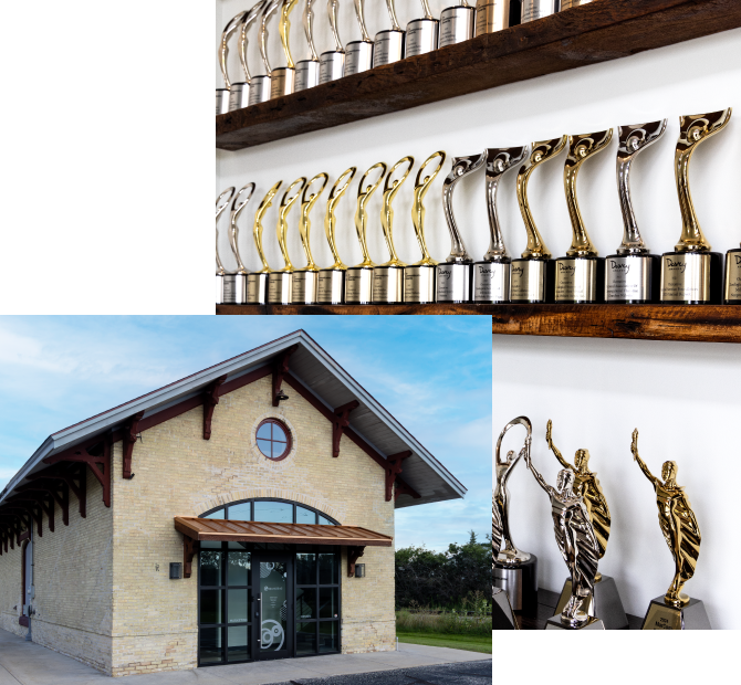 Ocreative Office and Awards Wall