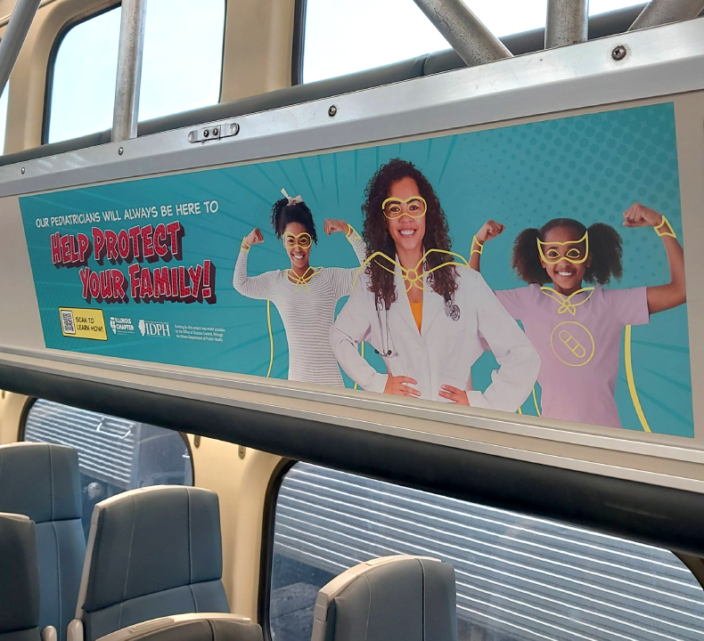 Paid Media Advertisement on Train Paid Media Advertisement on Train