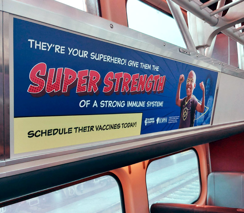 Advertisement on Bus Service