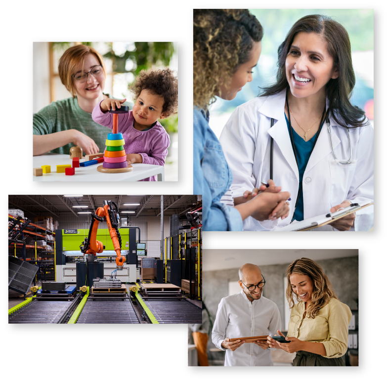 Industries Served by Ocreative